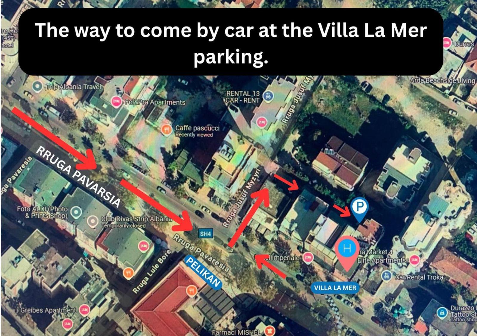 Villa Lamer Δυρράχιο Εξωτερικό φωτογραφία